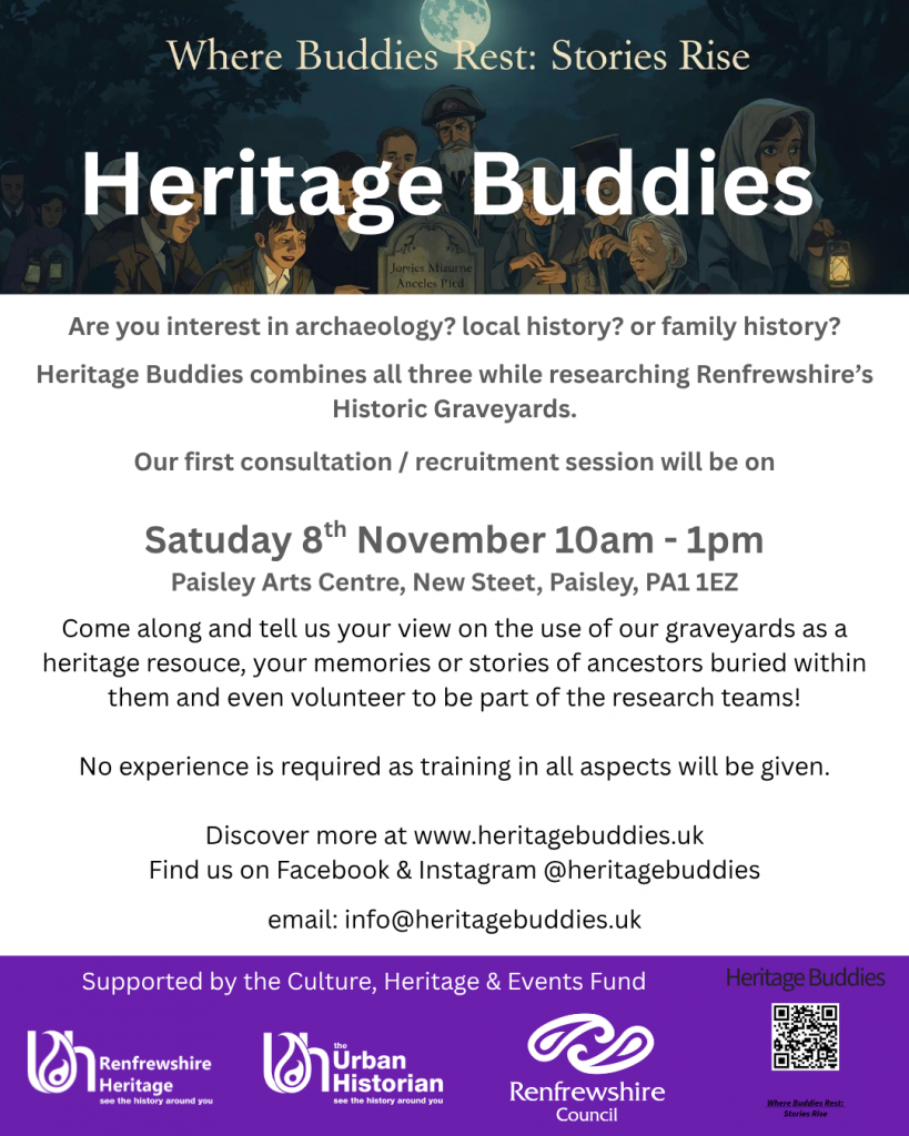 Heritage Buddies consultation leaflet 8th Nov 2025