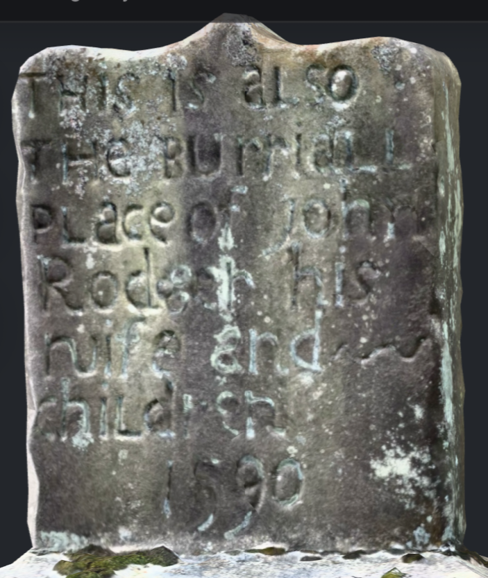 Erskine Graveyards Oldest Stone?